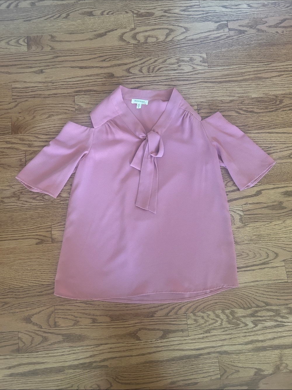 Monteau Los Angeles Pink Top Size Small